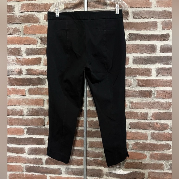 NYDJ Black Ankle Pants Size 10P - Picture 4 of 12